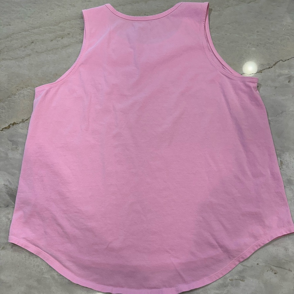 Life Is Good Pink Floral Flip-Flop Graphic Tank - XXL - Picture 6 of 9